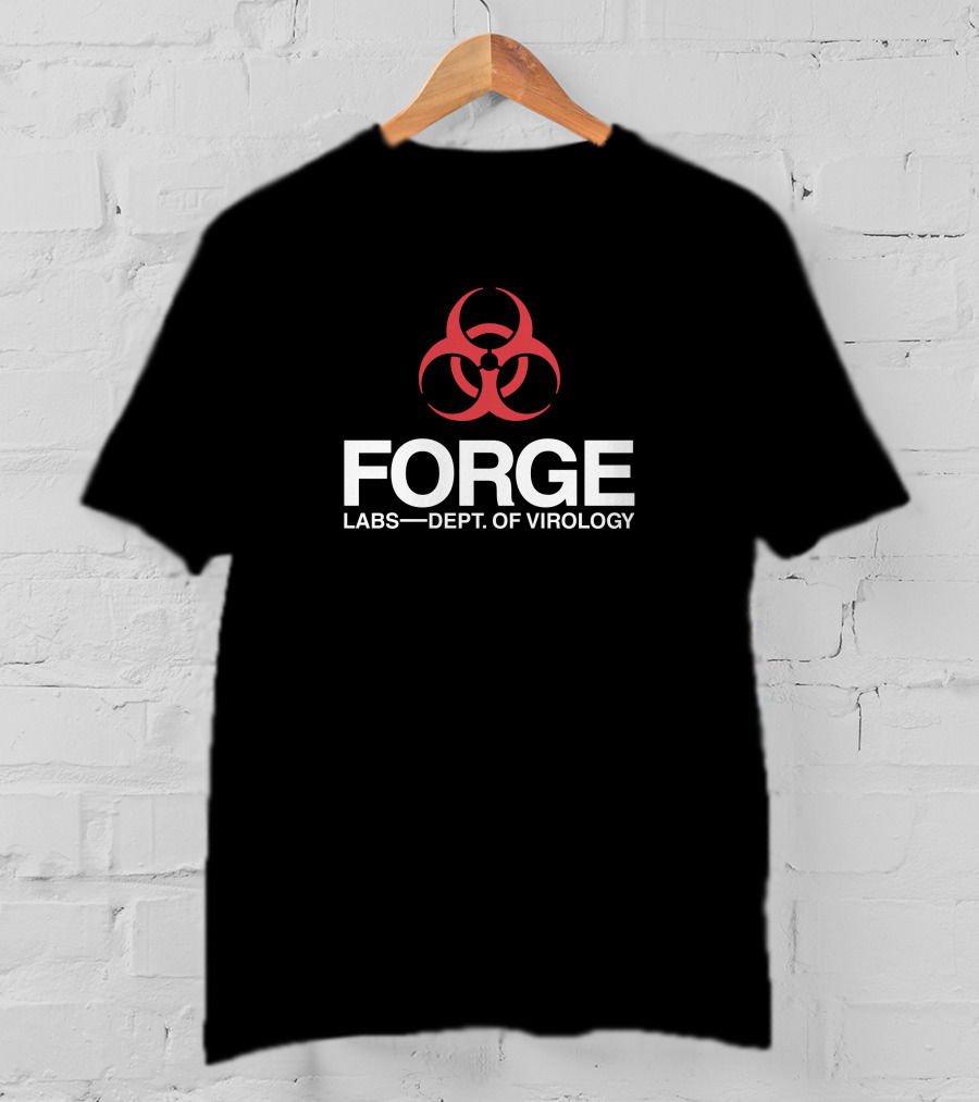 FORGE Labs Department Of Virology Biohazard T-Shirt