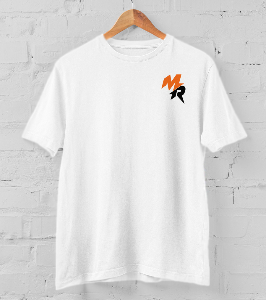Max Rice MR Orange And Black T-Shirt