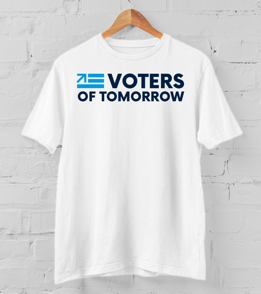 Voters Of Tomorrow Arrow Symbol T-Shirt