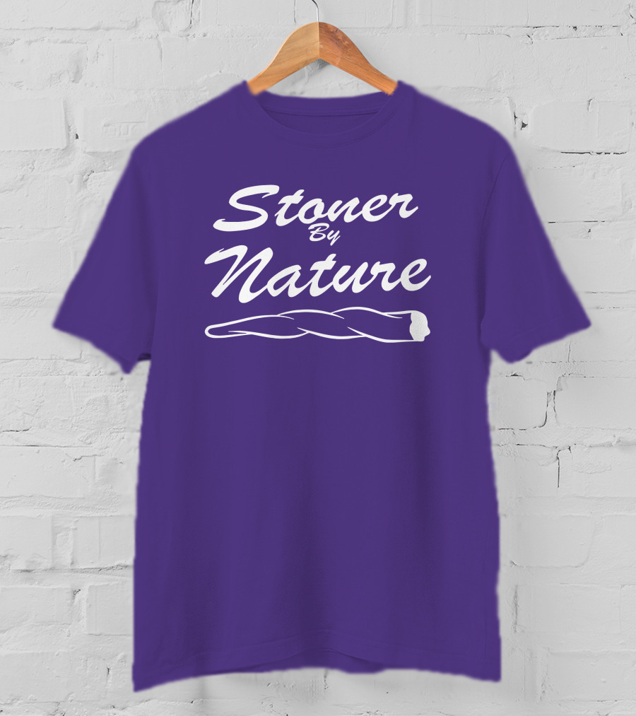 Ymh Merch Stoner By Nature Rolling Joint T-Shirt