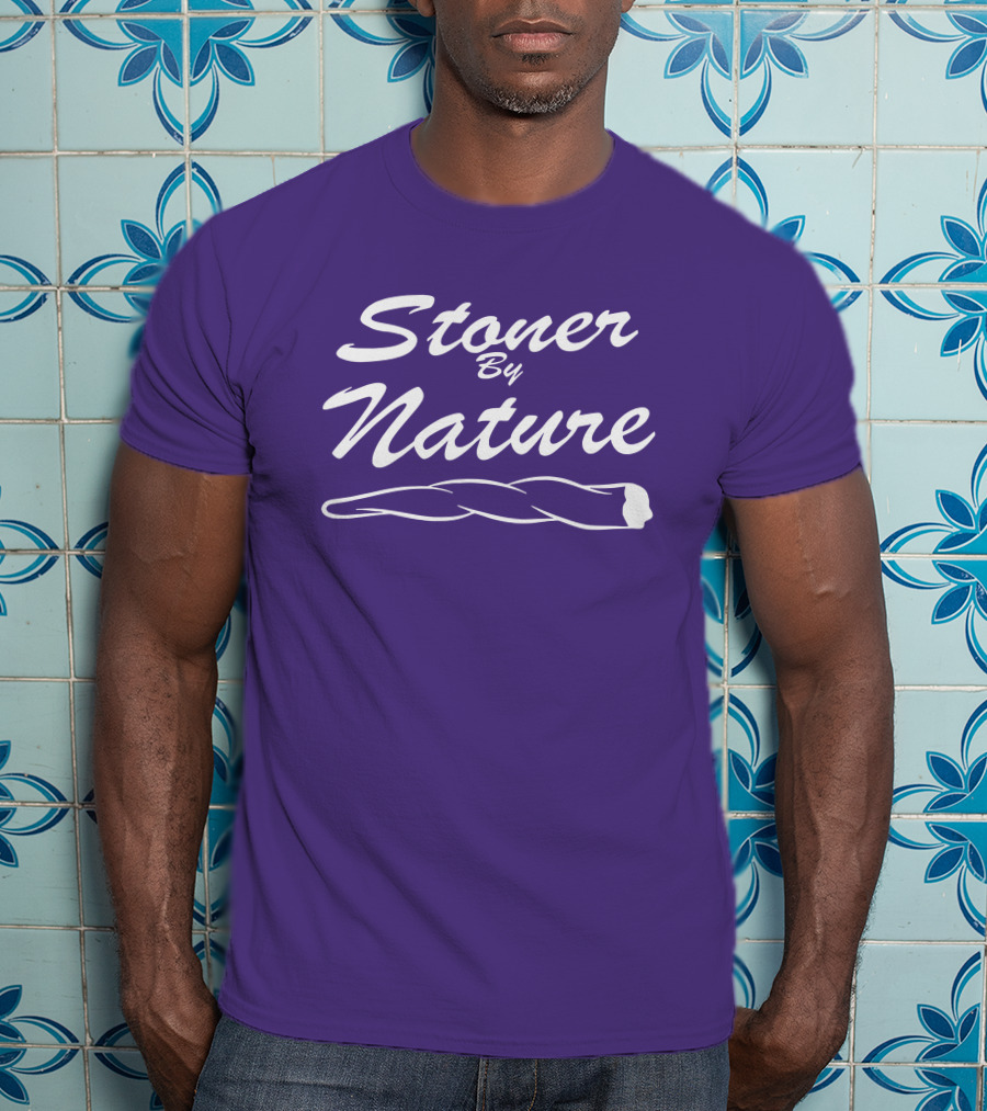 Ymh Merch Stoner By Nature Rolling Joint T-Shirt