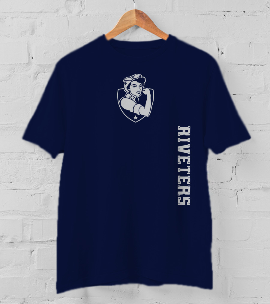 Steel Stretch Riveters Rivetershockeyshop Rosie The Riveter T-Shirt