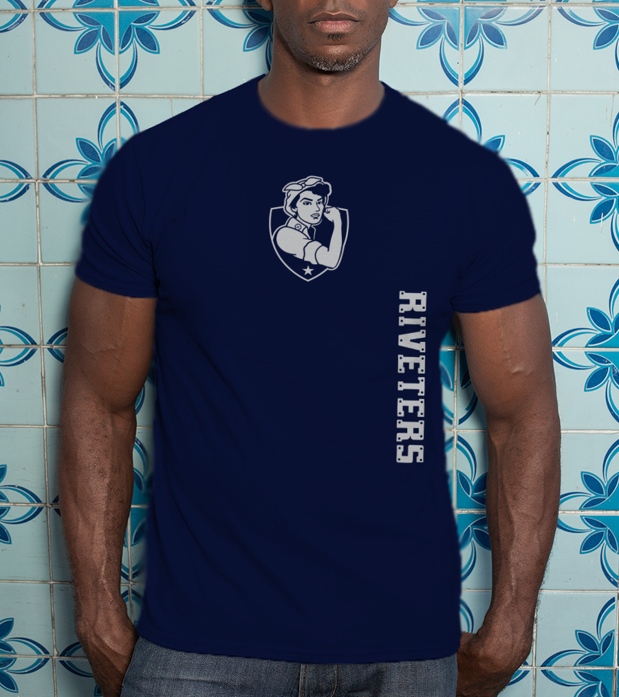 Steel Stretch Riveters Rivetershockeyshop Rosie The Riveter T-Shirt
