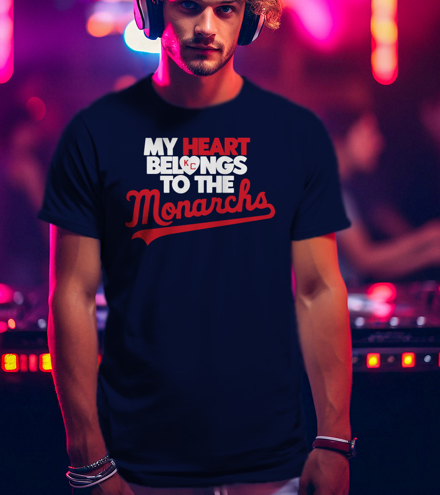 My Heart Belongs To The KC Monarchs T-Shirt