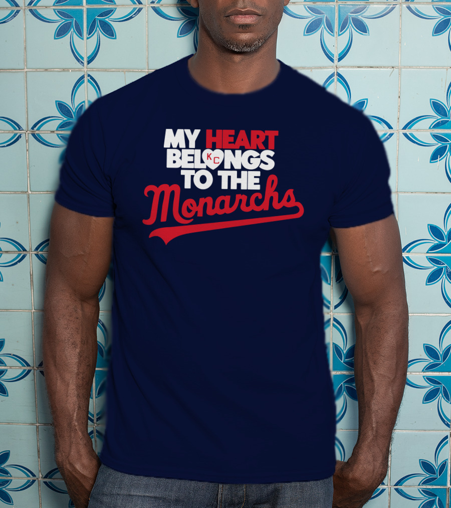 My Heart Belongs To The KC Monarchs T-Shirt