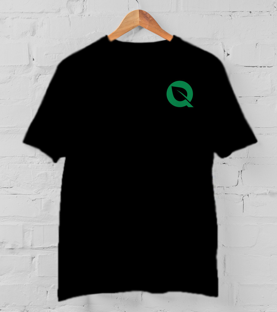 Flyquest Logo Green Leaf T-Shirt