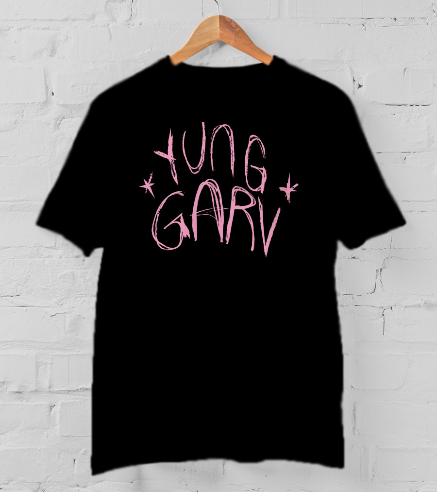 Gavin Magnus Merch Yung Garv Star Accents T-Shirt
