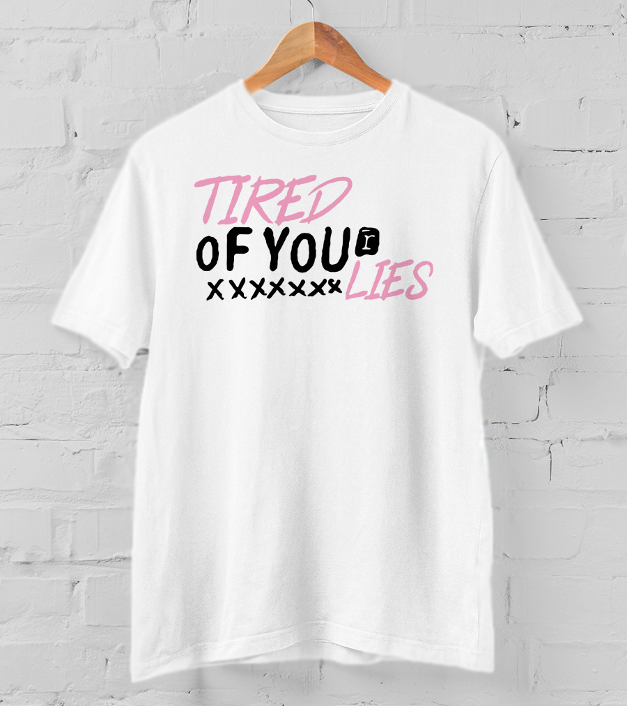 Tired Of Your Lies Gavin Magnus Merch Official Collection T-Shirt
