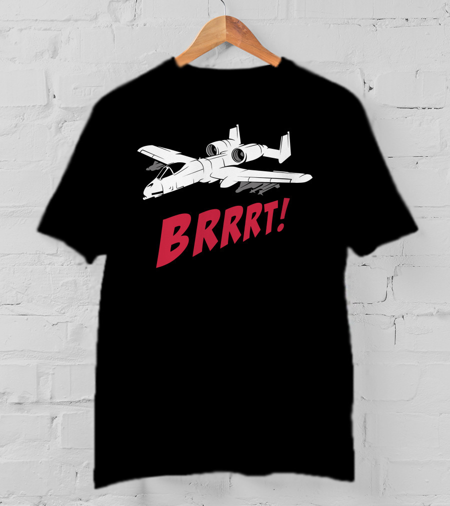 Funker530 Brrrt A-10 Warthog Merch T-Shirt
