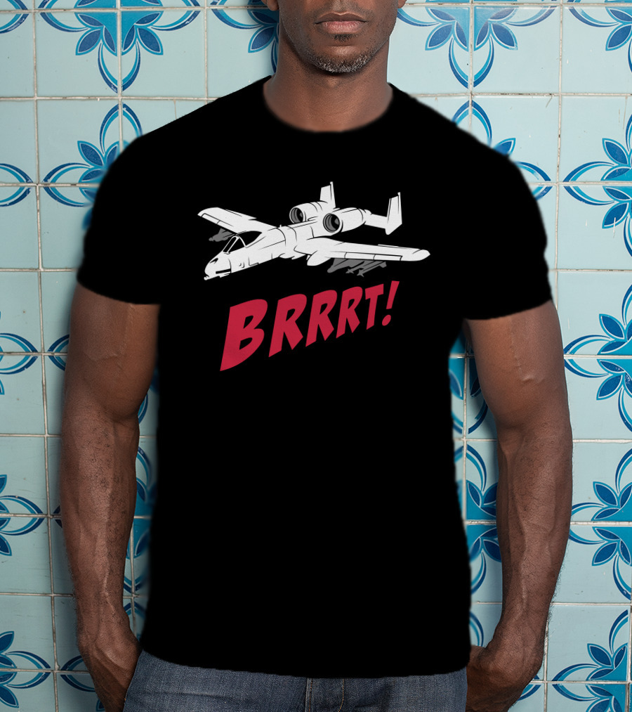 Funker530 Brrrt A-10 Warthog Merch T-Shirt