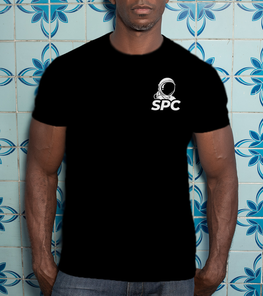SPC Space Punks Club Astronaut Logo Merch T-Shirt