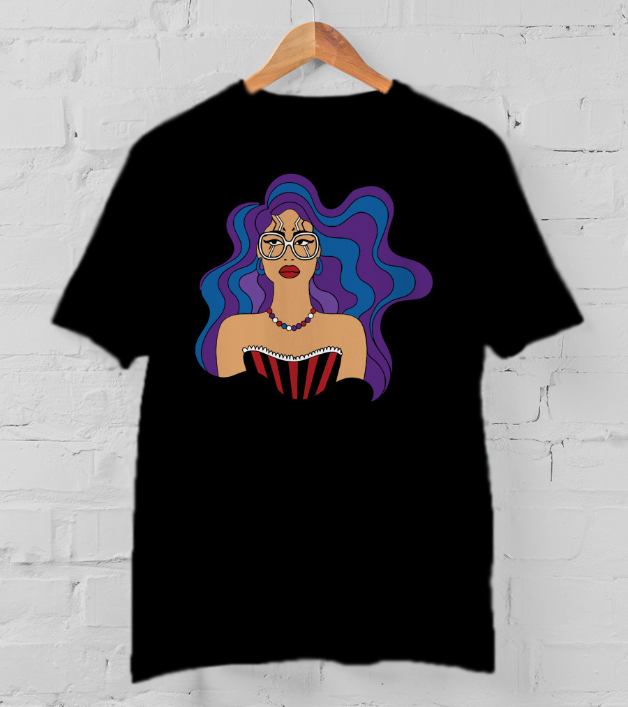 Eva Longoria Merch Milagros Colorful Glam T-Shirt