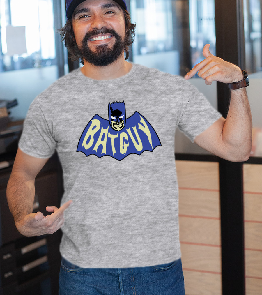 Guy Fieri Merchandise The Batguy Comic Style Character T-Shirt