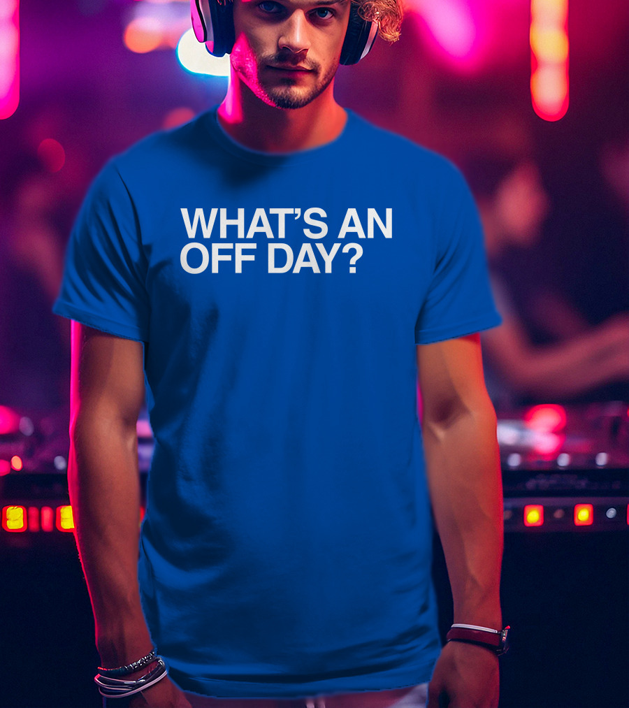 Obvious What’s An Off Day Brennen Davis T-Shirt