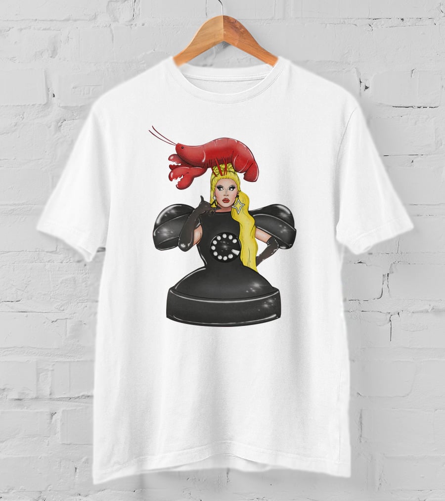 Cheryl Hole Merchandise Cheryl Hole Lobster Dress Iconic Look T-Shirt