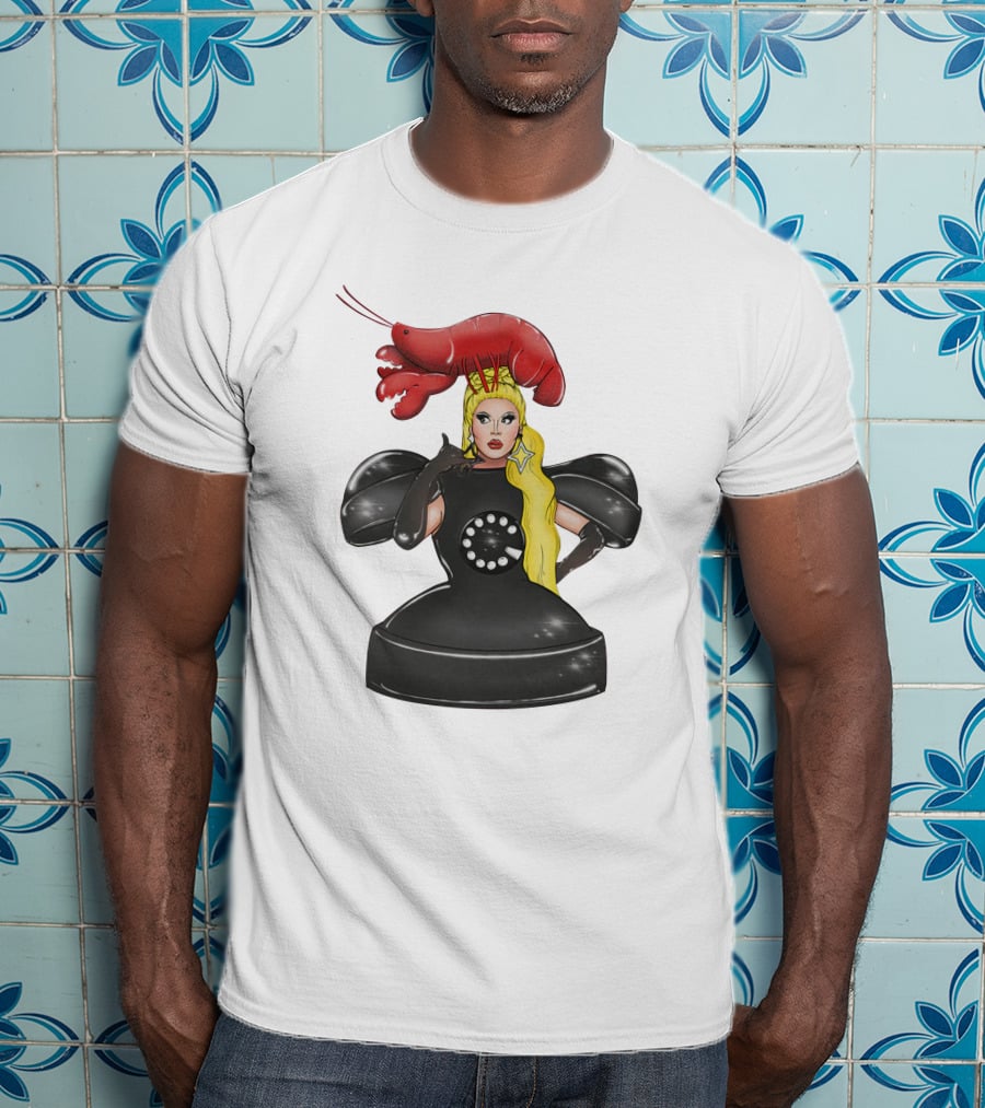 Cheryl Hole Merchandise Cheryl Hole Lobster Dress Iconic Look T-Shirt