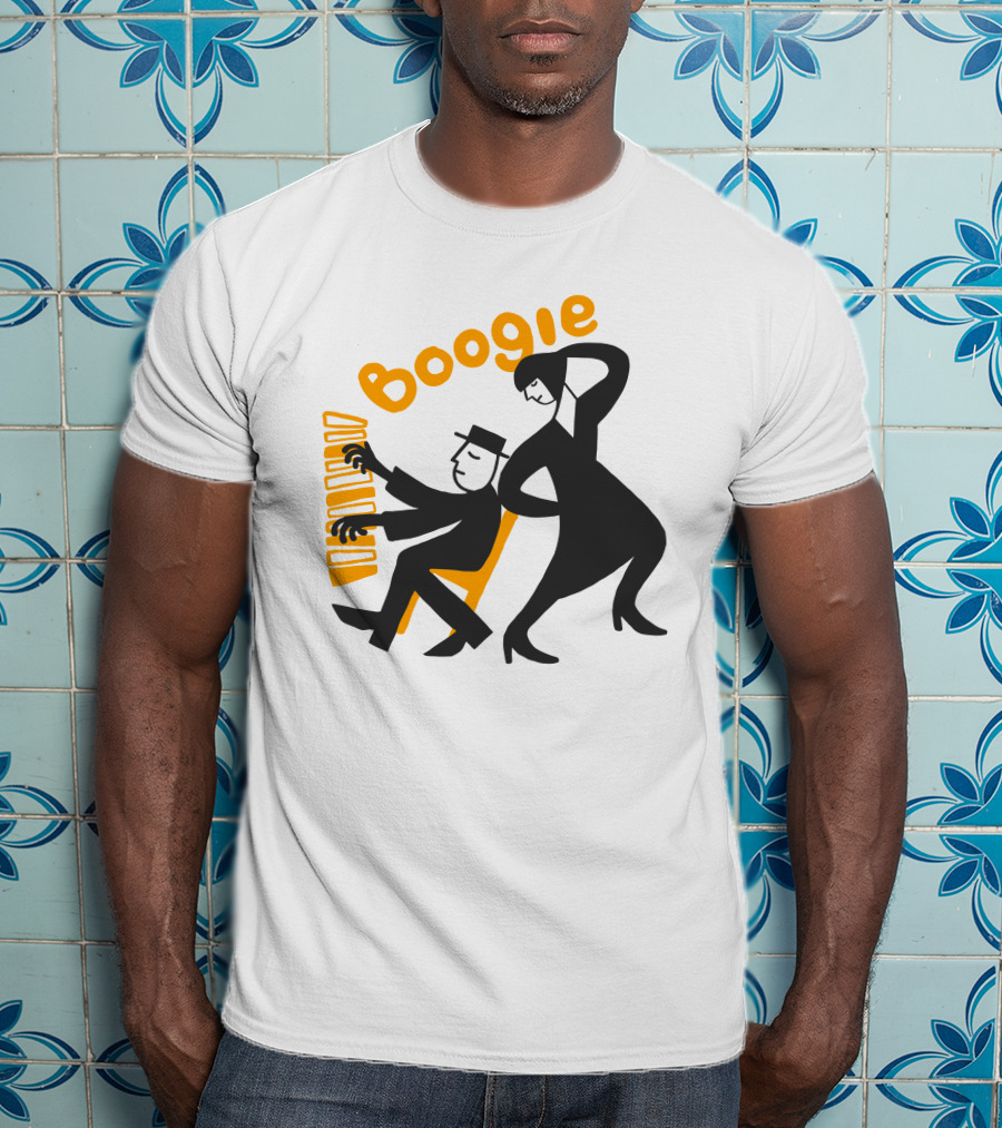 Woogie Boogie Music Dance Energetic Movement T-Shirt