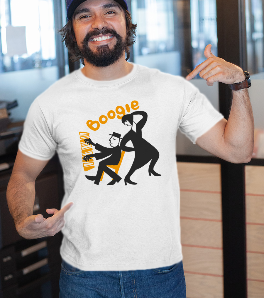 Woogie Boogie Music Dance Energetic Movement T-Shirt