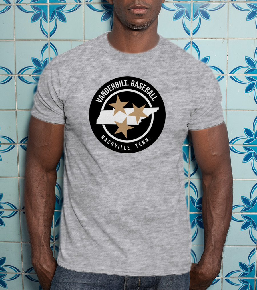 Vanderbilt Baseball Nashville Tenn Vucommodores Merch T-Shirt