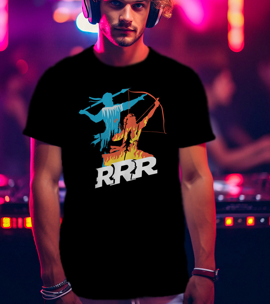 The Souled Store RRR Divine Powers Iconic Archer Warrior T-Shirt