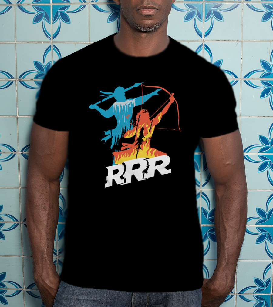 The Souled Store RRR Divine Powers Iconic Archer Warrior T-Shirt