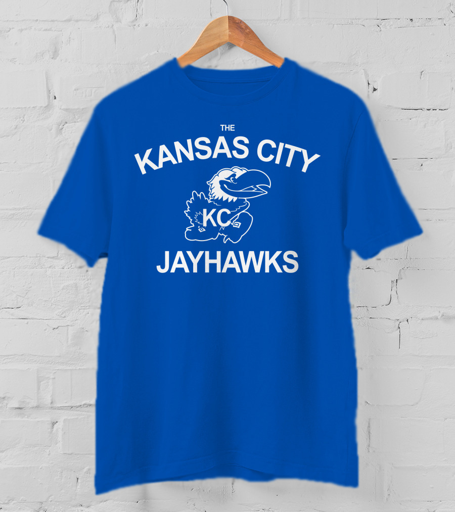The Kansas City Jayhawks KC Raygun Clothing T-Shirt
