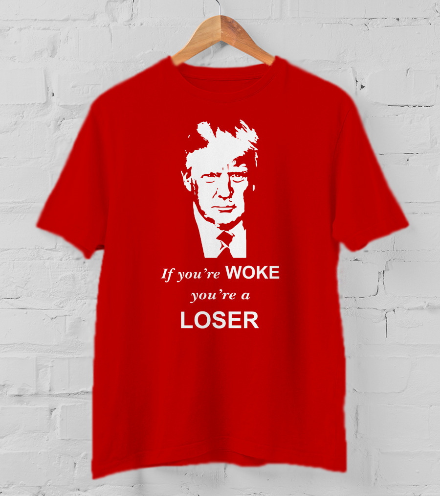 Sebastian Gorka Drg Merch If You're Woke You're A Loser Red T-Shirt