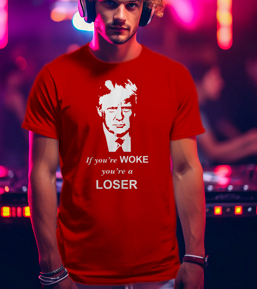 Sebastian Gorka Drg Merch If You're Woke You're A Loser Red T-Shirt