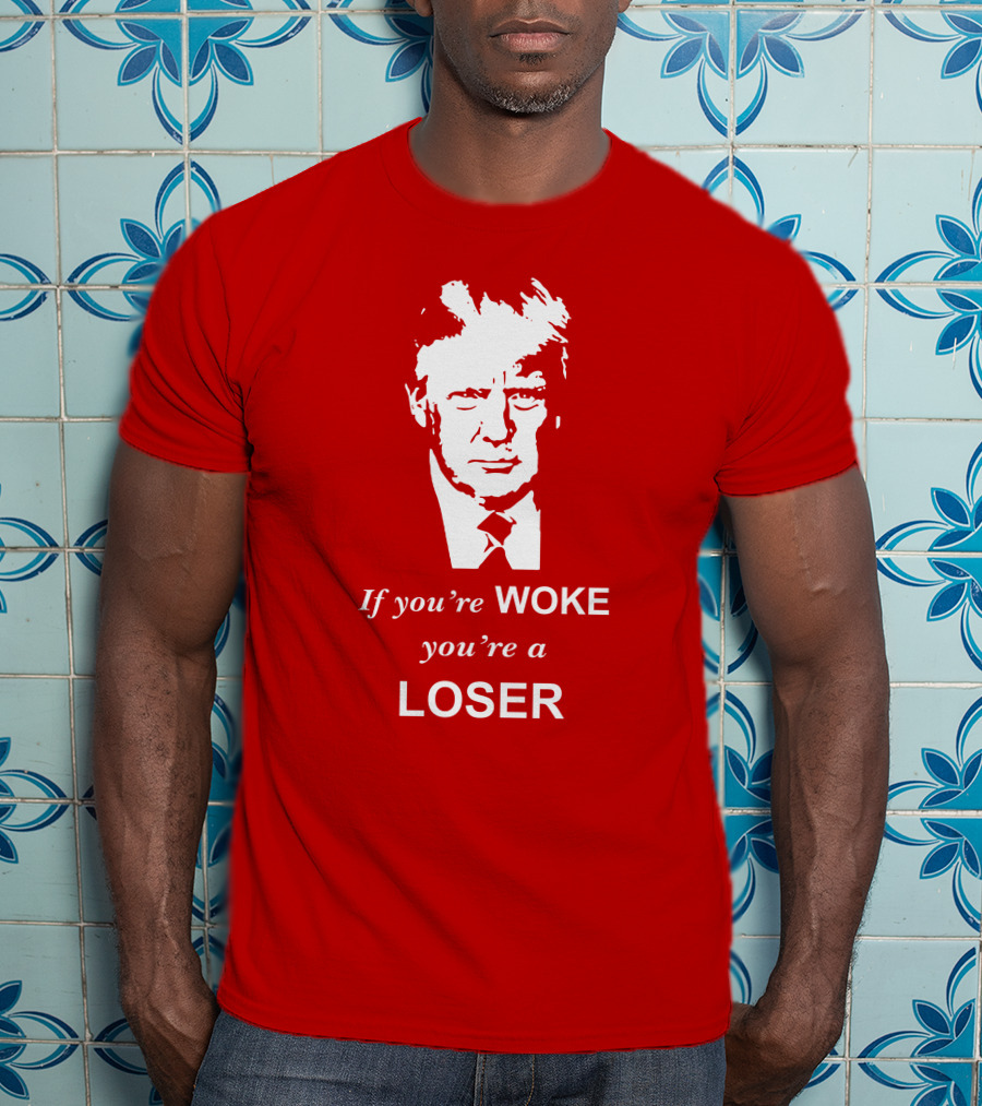 Sebastian Gorka Drg Merch If You're Woke You're A Loser Red T-Shirt