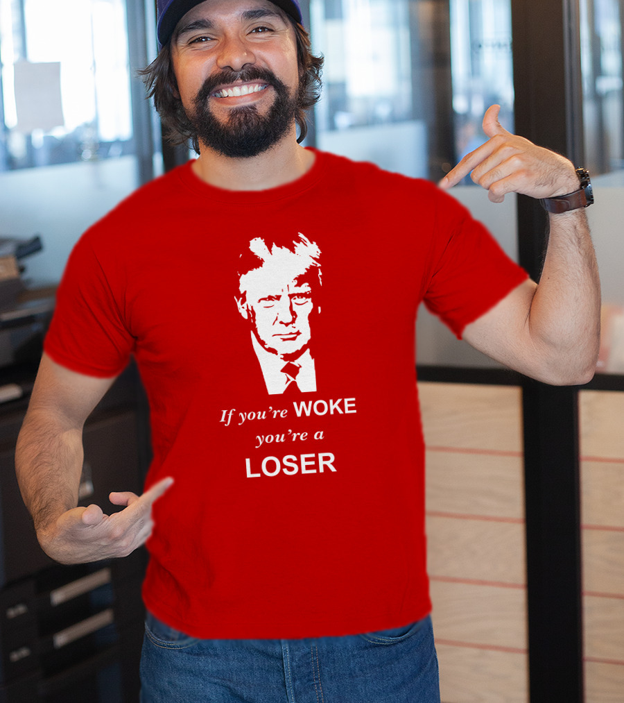 Sebastian Gorka Drg Merch If You're Woke You're A Loser Red T-Shirt
