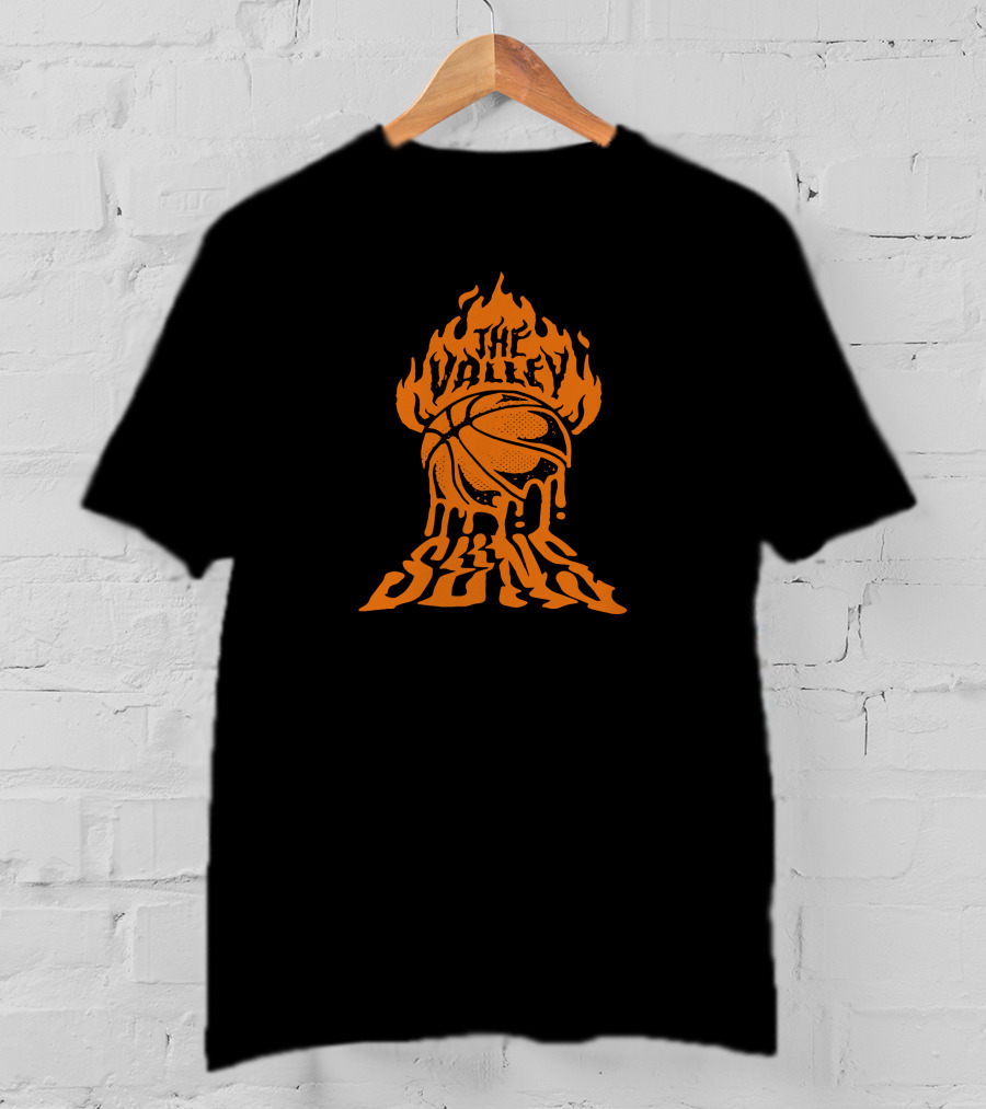 Phoenix Suns Basketball The Valley Suns Flame T-Shirt