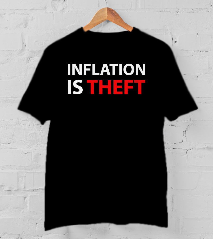 Luke Rudkowski Merch Inflation Is Theft Wearechange T-Shirt