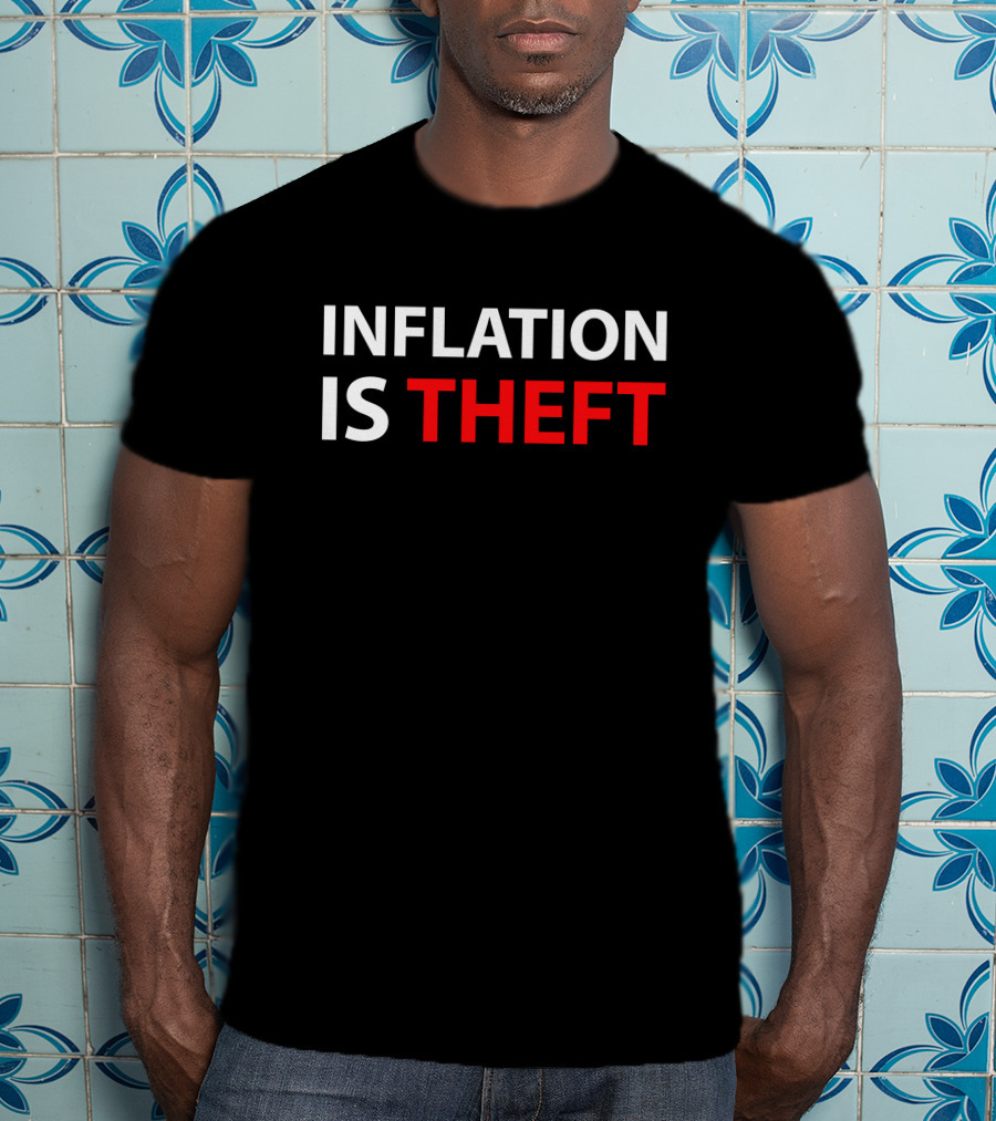 Luke Rudkowski Merch Inflation Is Theft Wearechange T-Shirt