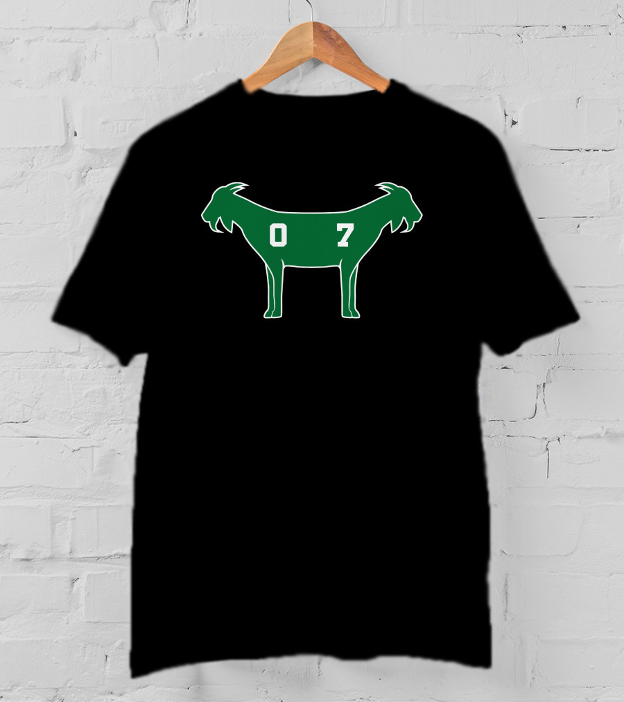Merchandise Boston 2 Goats 07 Dual-Headed Green T-Shirt