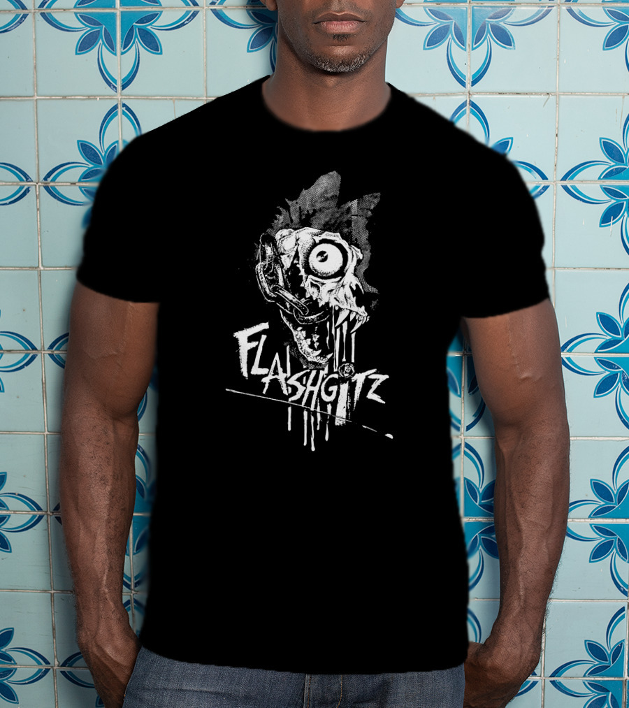 Flashgitz Lupus Mortem Wolf Skull T-Shirt