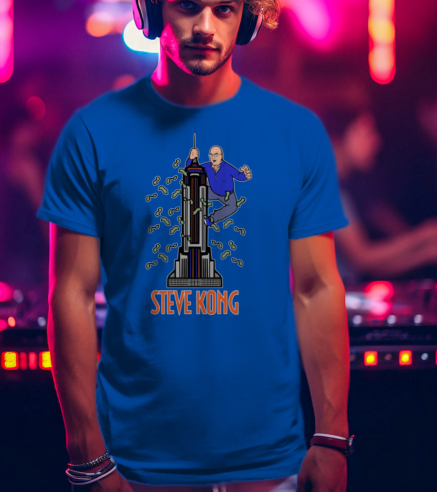 Steve Kong Kfc Steven Cohen Empire State Building Money T-Shirt