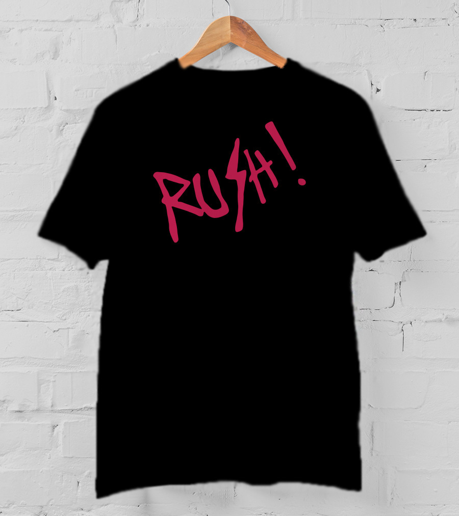 Maneskin Rush Bold Handwritten T-Shirt