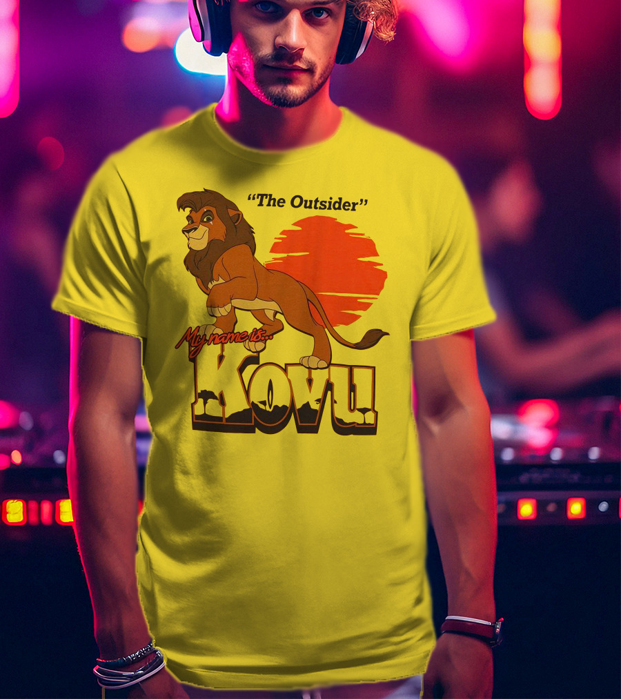 The Outsider My Name Is Kovu Lion King Character T-Shirt