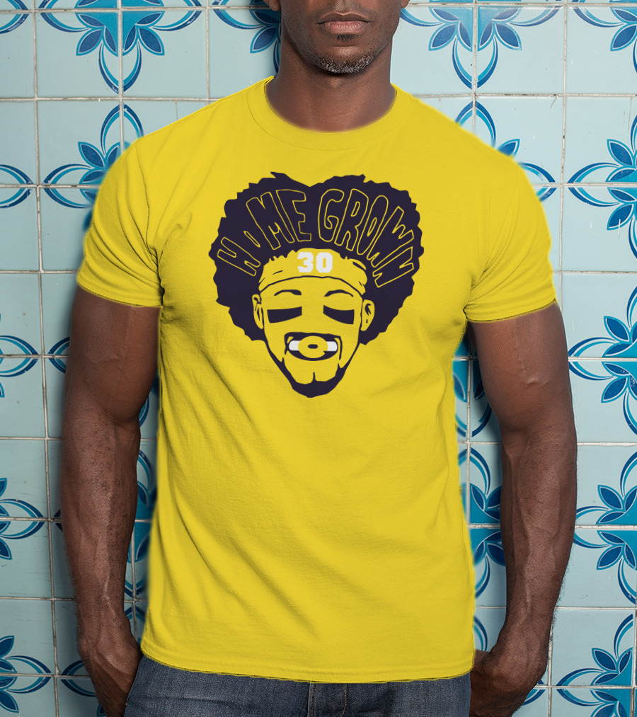 Phillip Lindsay Home Grown 30 Gold Football Player T-Shirt