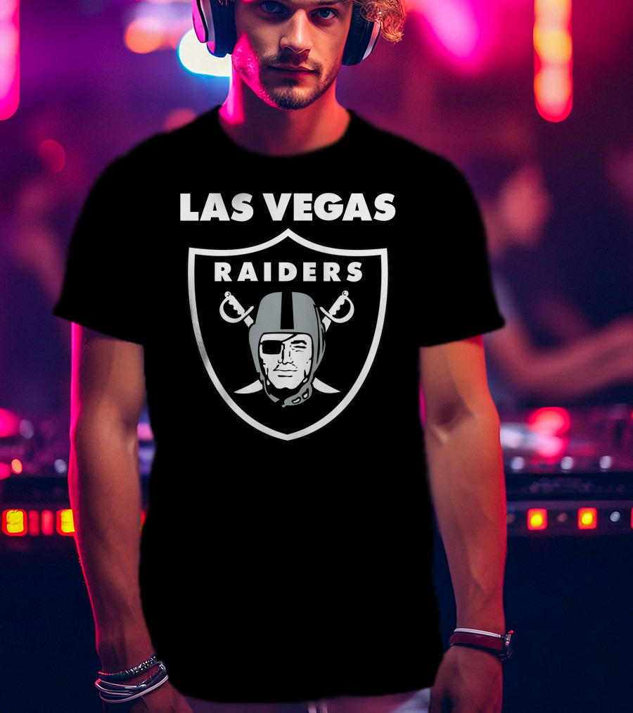 Culture Kings Las Vegas Raiders Logo Raiders Shield And Swords T-Shirt