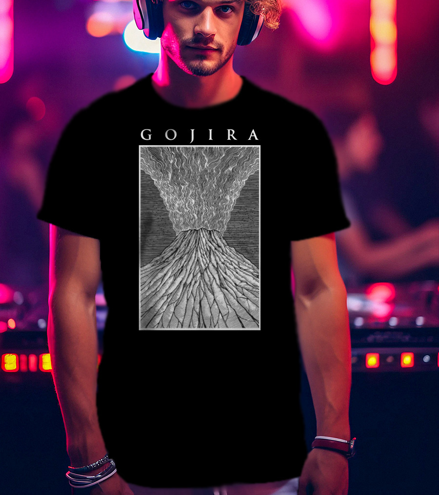 GOJIRA Volcano Eruption T-Shirt