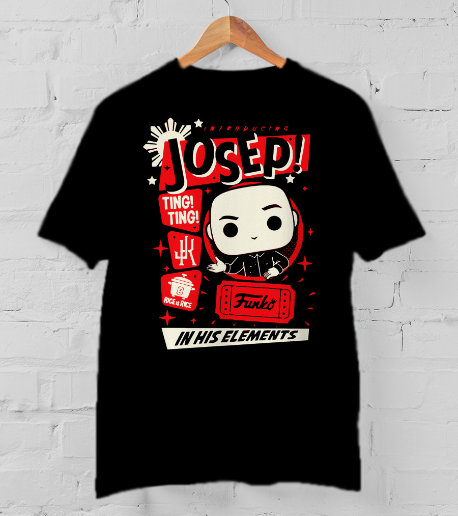 Introducing Josep Funko Pop Ting Ting In His Elements T-Shirt