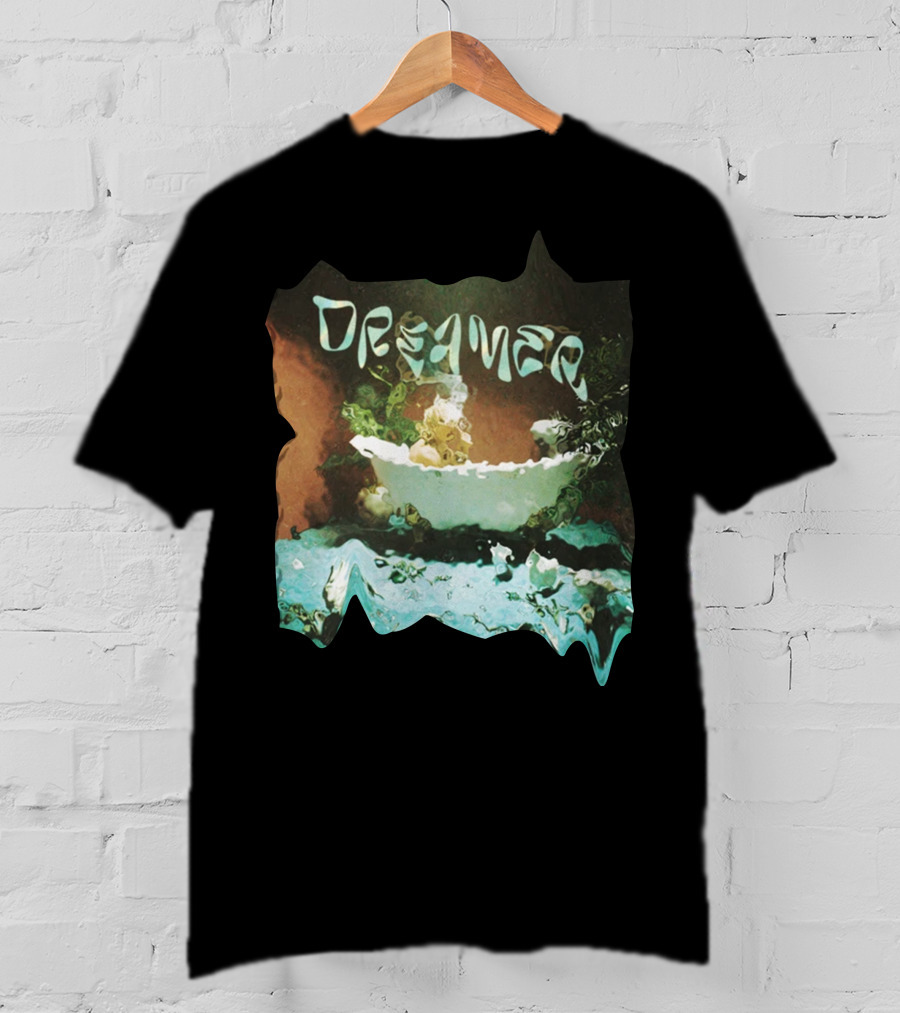 Dreamer Calm Abstract Wave Reflection T-Shirt