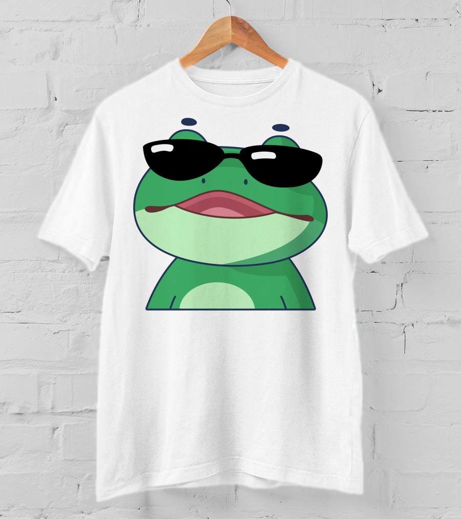 Boomerna Frog With Sunglasses T-Shirt