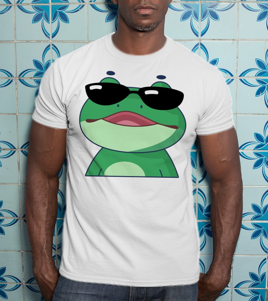 Boomerna Frog With Sunglasses T-Shirt