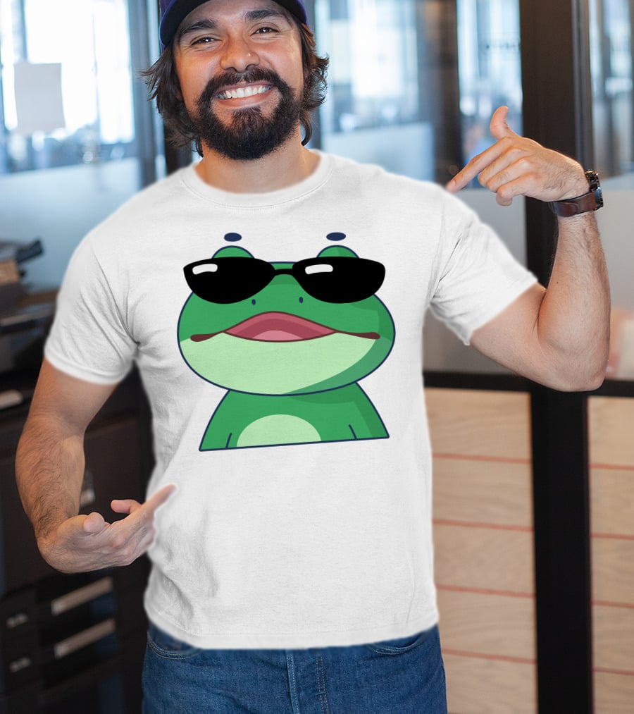 Boomerna Frog With Sunglasses T-Shirt