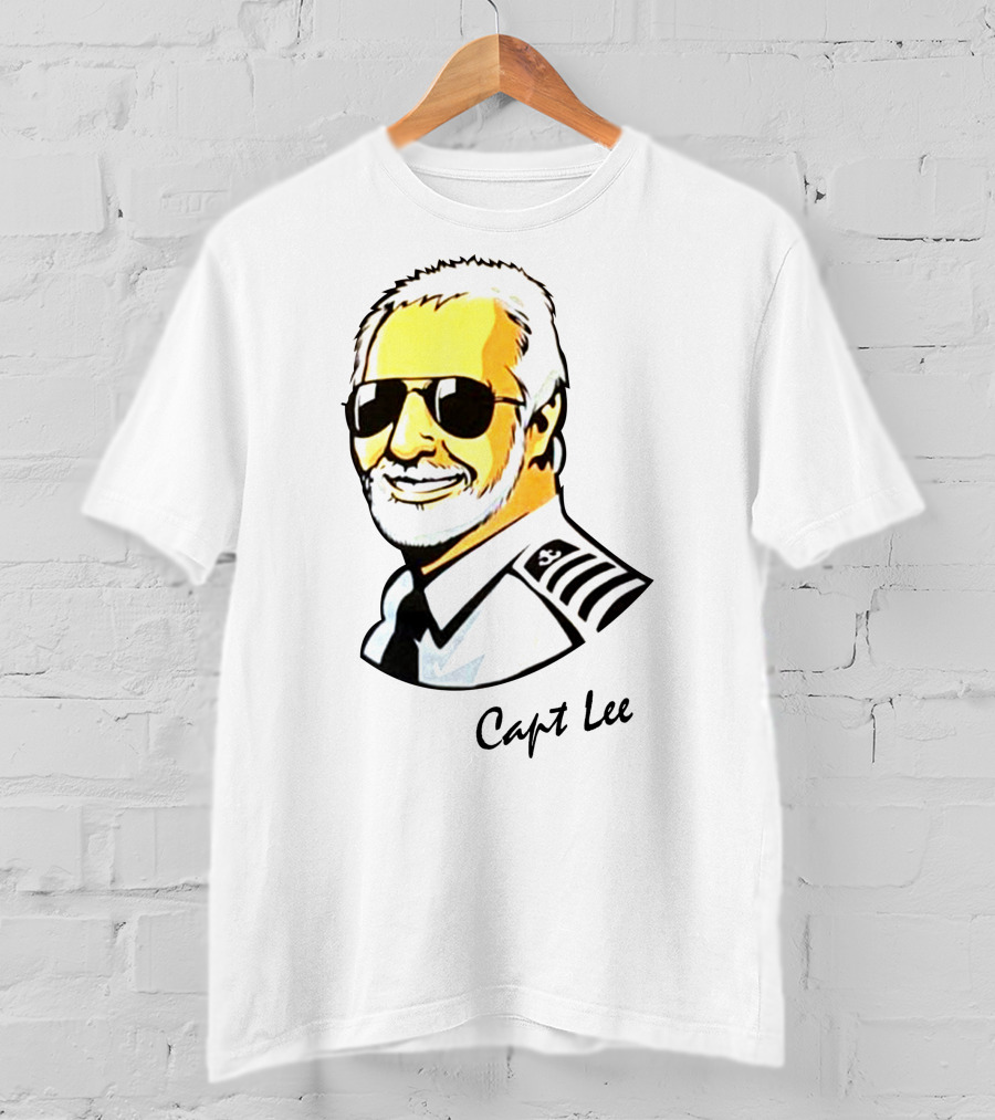 Capt Lee Sunglasses Captain Uniform T-Shirt