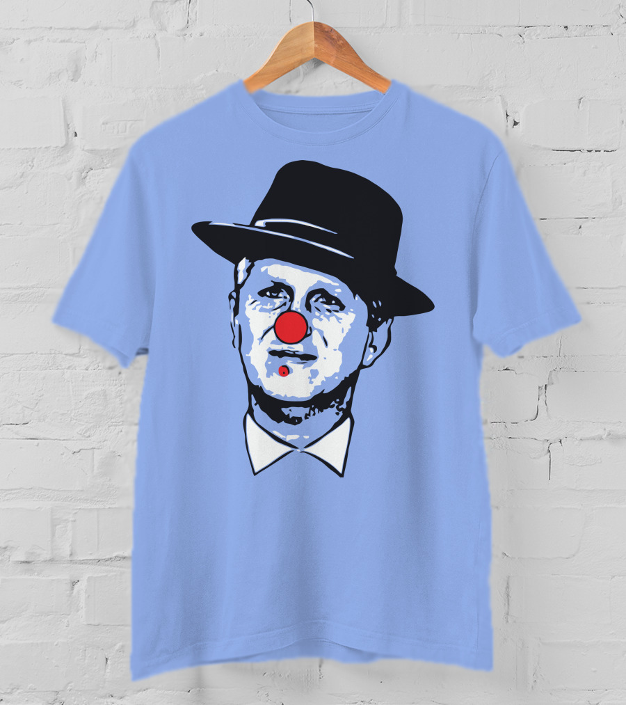 Michael Rapaport Clown Face With Hat And Red Nose T-Shirt