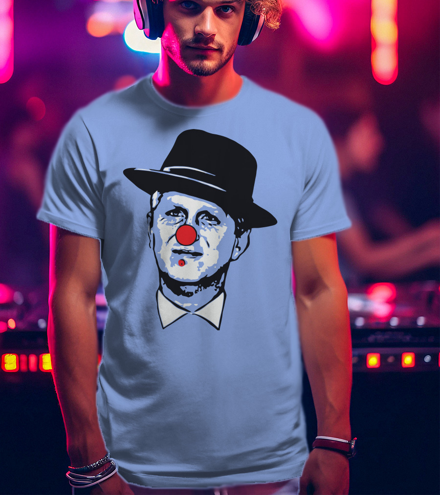 Michael Rapaport Clown Face With Hat And Red Nose T-Shirt