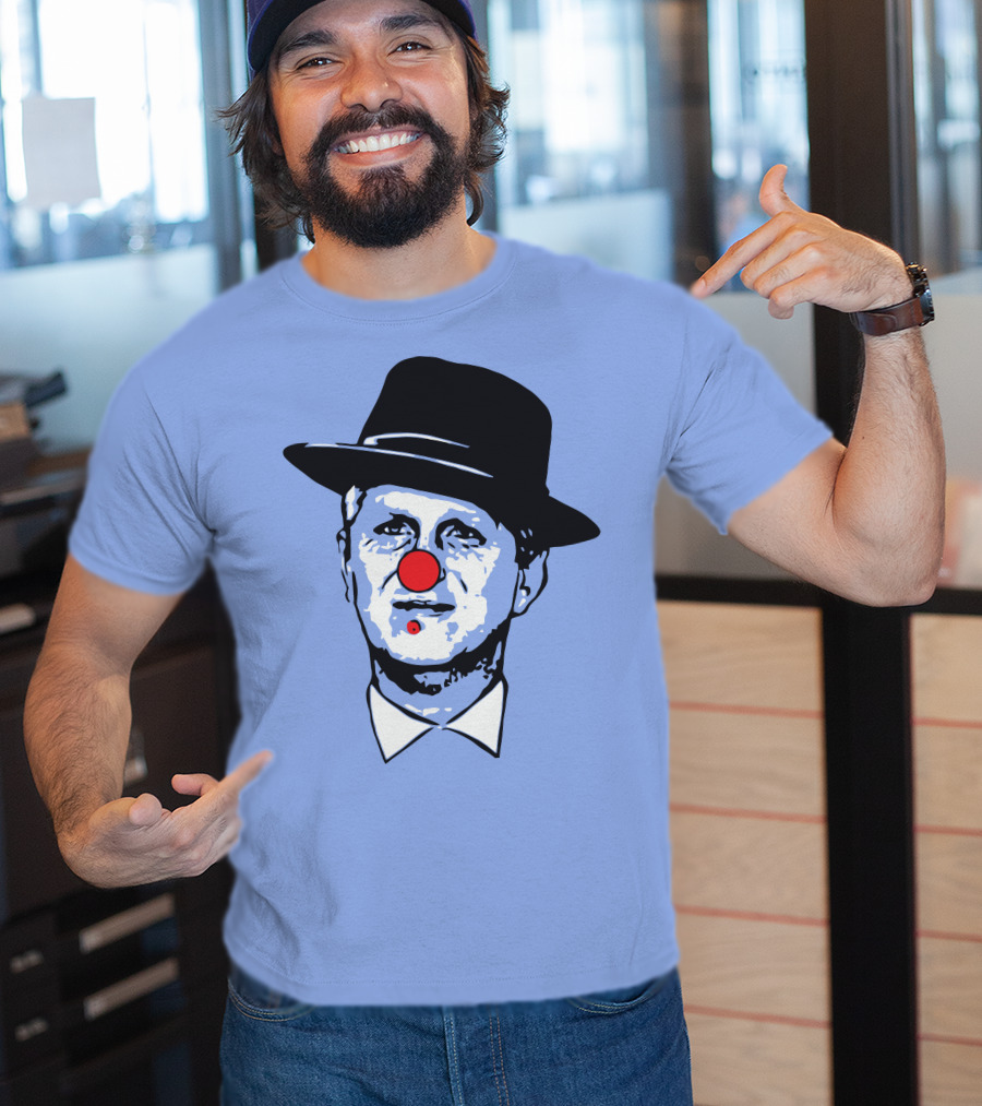 Michael Rapaport Clown Face With Hat And Red Nose T-Shirt